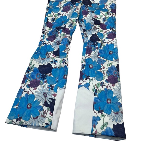 Bogner FIRE+ICE x LoveShackFancy Ivie Floral Ski Bib Pants XS Rare NWT - Picture 3 of 16